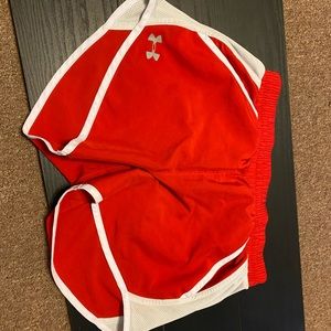 Red Under Armour Shorts